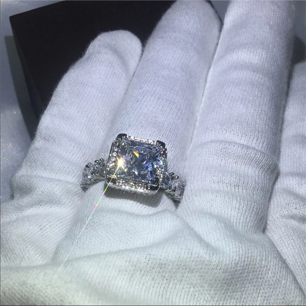 New 925 silver engagement ring - Picture 2 of 5